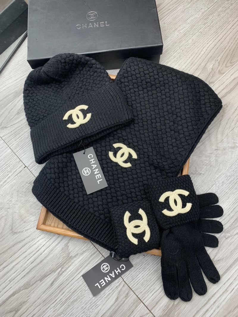 Chanel Caps Scarfs